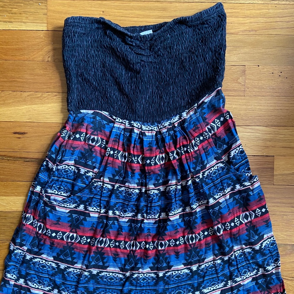 Billabong stretchy tube dress with pockets